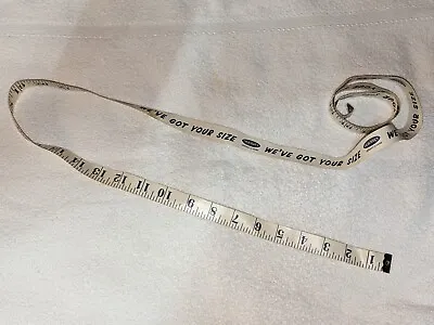 Vintage Old Navy Store Employee 5Ft Fabric Tape Measure We've Got Your Size Rare • $29.75