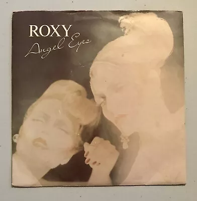 ROXY MUSIC Angel Eyes 7  45rpm UK Picture Sleeve Solid Centre EX/EX • £7.79