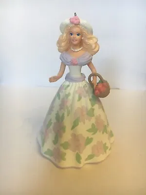 £2.99 • Buy Christmas Hallmark Keepsake Springtime Barbie Number 1 Ornament New In Box'