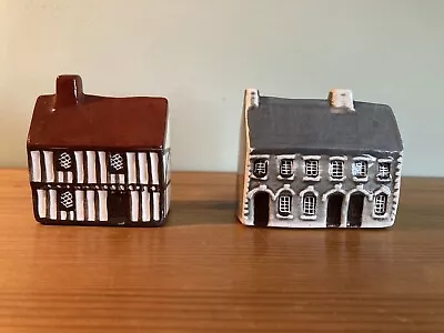 Mudlen End Studio Pottery Houses X 2.VGC. • £4.99