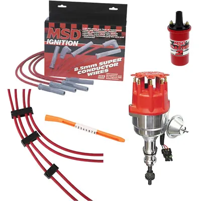 MSD 8352 Fits Ford 289-302 Ready-To-Run Dist. Ignition Kit31189 Wires • $849.99