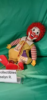 RONALD McDONALD Doll  19  - Hasbro - 1978 Vintage W Whistle • $26