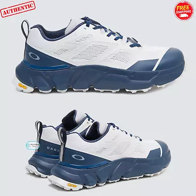 Oakley Light Breathe Vibram XS Trek Trainers Shoes Grey-Blue Size UK 11 US12 • £124.60