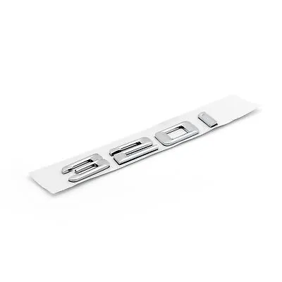 Car Rear Badge Emblem Metal 320i For BMW E21 E90 E46 E36 E30 F30 Saloon UE • $14.89