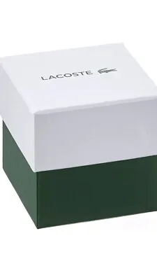 Lacoste Watch Box Green & White New- Uk Seller- • £7