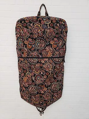 VERA BRADLEY Travel Brown Yellow  Garment Bag Retired Brown • $49