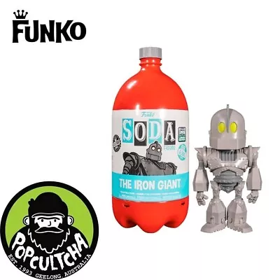 The Iron Giant - Iron Giant SODA Vinyl Figure In 3L Collector Bottle (2022) • $69.99