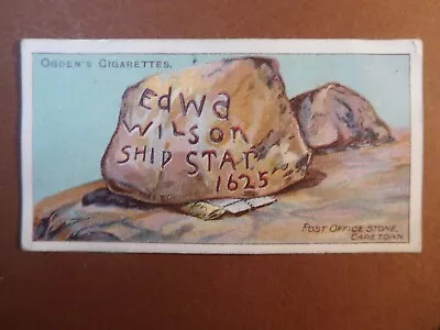 OGDEN'S CARD Original Royal Mail 1906 PO Stone South Africa Nr 1 • £4