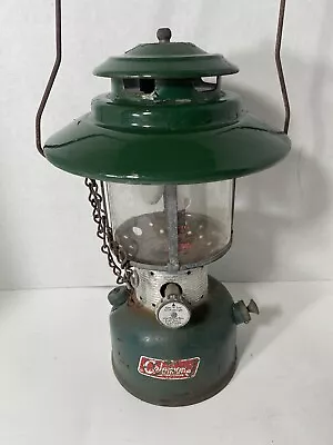 Vintage Coleman 220E5891 2 Two Mantle Lantern 220F Dated 1970 Pyrex Glass Globe • $34.99