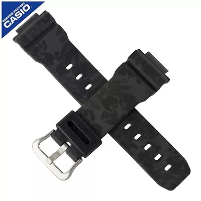 Genuine Casio Watch Strap Band For GLX-5600F 5600 BLACK FLORAL • $96.20