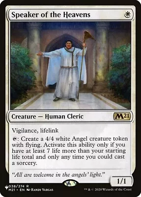 Speaker Of The Heavens ~ The List [ NearMint ] [ Magic MTG ] • $4.29