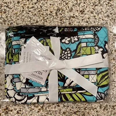 Vera Bradley Cosmetic Trio In Island Blooms NWT • $35