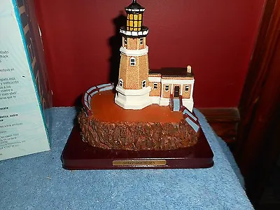Oneida Studios Split Rock Lighthouse Minnesota Maritime Cottage Sculpture In Box • £26.96