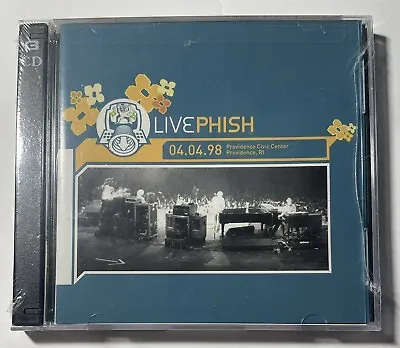 PHISH 3 CD Set - LivePhish 04.04.98 Providence Civic Center Providence RI NEW • $69.99