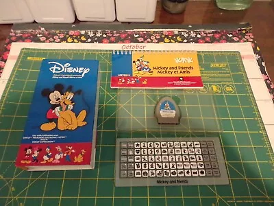 Disney Cricut Cartridge Mickey Mouse And Friends  Set Layers Shadows 29-0382 • $21