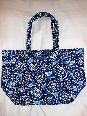 NWT Vera Bradley GRAND TOTE 2.0 PETAL SPLASH Xl Beach Travel Shopper 15823-381 • $22.50