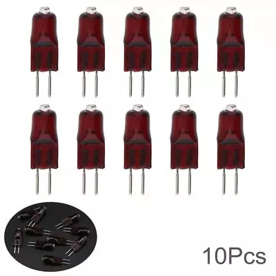 10pcs G4 Infrared Halogen Lamp 12V 20W IR Lamp Drying Heater Heat Bulb Lamp • £7.14