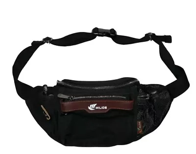 MILIDE Unisex Running /Training Waist Fanny Pack Belt Bag Heavy Duty Canvas • $44.97