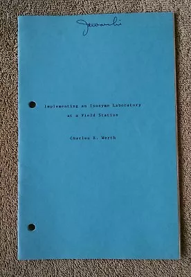 Implementing An Isozyme Laboratory At A Field Station Virginia Journal Of Scienc • $15