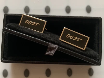 £7.99 • Buy James Bond 007 Steel Novelty Christmas Wedding Groom Dad Grandad Cufflinks