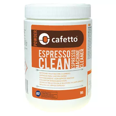 CAFETTO Espresso Clean Powder 1kg Coffee Machine Cleaner For Professional Use • $24.45