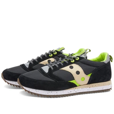 £39.99 • Buy Saucony Jazz 81 In Black/Acid Lime - Size 8 UK / RRP £95