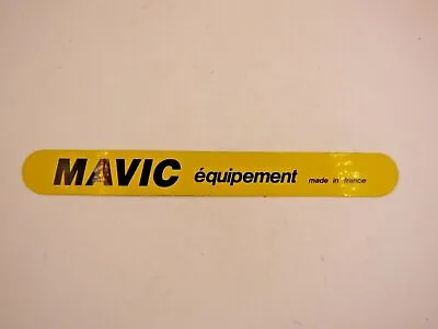 MAVIC   Equipment Made In France   PRO TEAM CHAINSTAY DECAL / STICKER • $9.36