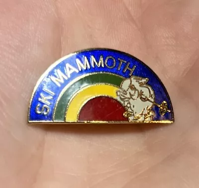 VTG Ski Mammoth Mountain California CA Skiing Snowboarding Travel Lapel Tie Pin • $15