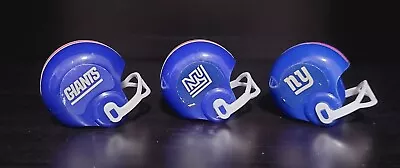 N.Y. GIANTS NFL Mini Gumball Football Helmet LOT (3) OPI 1970s • $55