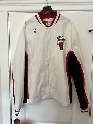 Chicago Bulls Mitchell And Ness 1992 Warm Up Jacket White  • $47.98