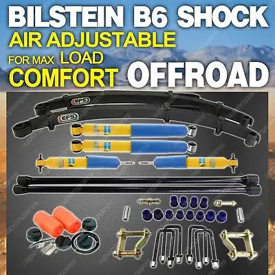 Bilstein Shock EFS Leaf Air Bag 50mm Lift Kit For Toyota Hilux LN166 LN111 LN107 • $2633.95