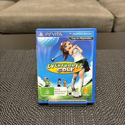 Sony Playstation Ps Vita Game Everybody’s Golf • $14.99