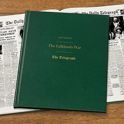 £48.99 • Buy THE FALKLAND WAR Personalised Newspaper History Christmas Birthday Gift Book