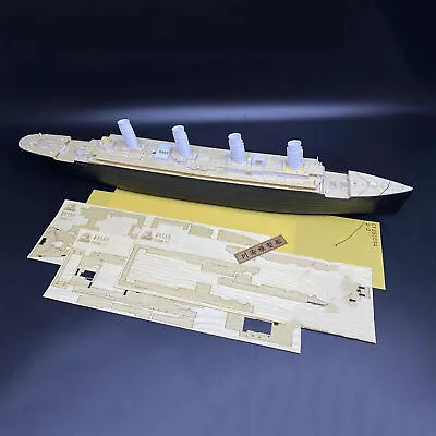 1/350 Wooden Deck Masking Sheet Anchor Chain For Minicraft 11318 RMS Titanic • $31.43