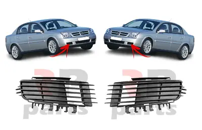 For Opel Vauxhall Vectra C 2002-2005 Front Bumper Grille Trim Bezel Pair Set  • $33.47