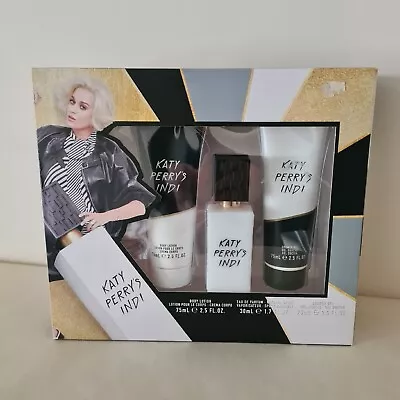 £14.99 • Buy Katy Perry's Indi Gift Set 30ml Edp + 75ml S/g + 75ml B/l  