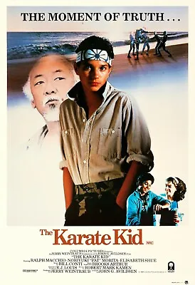 THE KARATE KID V2 RETRO 80s MOVIE POSTER Classic Greatest Cinema Wall Art A4 • £3.75