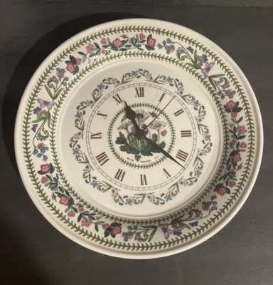 £53.52 • Buy Portmeirion Botanic Garden 10.5” Wall Clock DAISY Vintage 1972 England Working