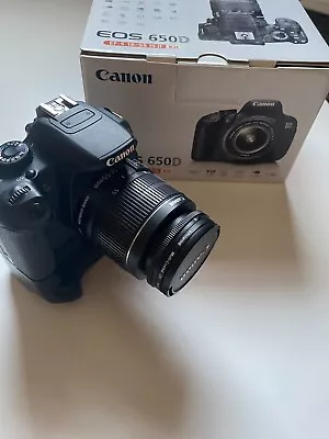 Canon EOS 650D / Rebel T4i Digital Camera - Boxed With Kit Lens PLUS More Extra • £280