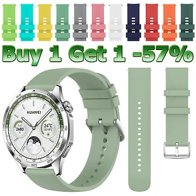 Silicone Strap Watch Strap 12-24mm Smart Watch Band Wrist Bracelet Belts • £3.90