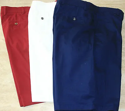 Ex M&S Mens Smart Tailored Shorts Golf Casual Knee Length Quickdry Cool Rrp £29 • £9.99