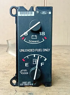 92-97 Volt/Battery And Gas/Fuel Gauge OEM Ford F150 F250 F350 Bronco • $59.99