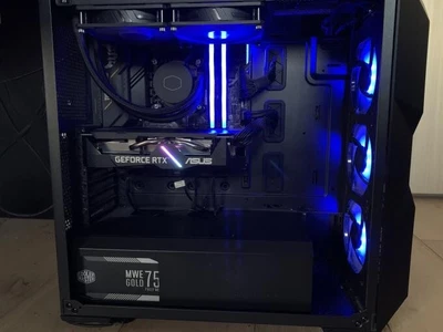 $1200 • Buy High-End Gaming PC /i7-10700KF /RTX 2070 SUPER /WATER COOLED /16GB RAM
