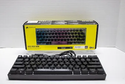 Corsair K65 RGB MINI 60% Mechanical Gaming Keyboard - Cherry MX Speed (US... • $35