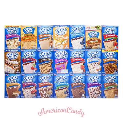£20.83 • Buy American Breakfast:  24x US Pop Tarts Toasttaschen  (19 Verschiedene Sorten)
