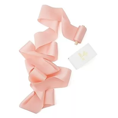 Blush Silk Ribbon 2 Inch Pink Silk Ribbon Pure Silk Hair Ribbon Vintage Fabri • $20.87