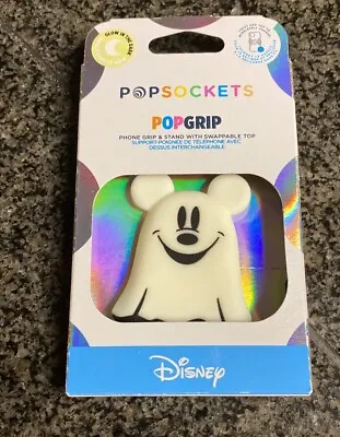 Popsockets Popgrip DISNEY Popout Glow In The Dark Mickey Mouse Ghost Phone Grip • $22.99