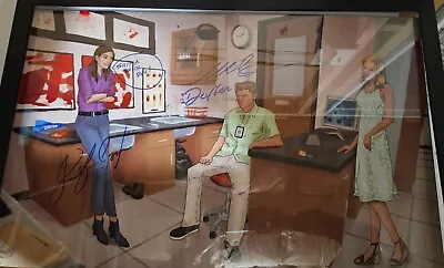 Michael C Hall (Dexter)  And Jennifer Carpenter Signed One Of A Kind Poster • $124.99