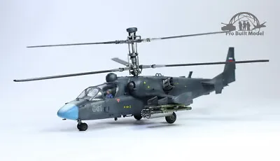 $235 • Buy (Pre-Order) Russia KA-52 Alligator Attack Helicopter 1:72 Pro Built Model 
