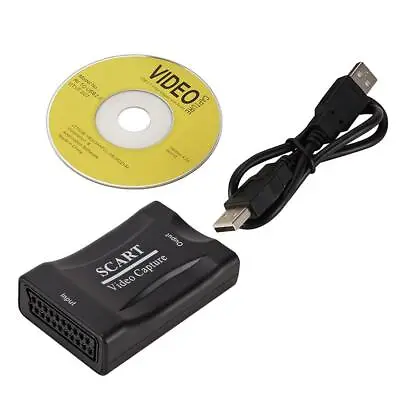 £17.14 • Buy Professional SCART To USB 2.0 Video Audio Converter Adapter Grabber For DVD HDTV